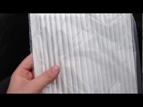 How to replace Cabin Air Filter in a car (Toyota)