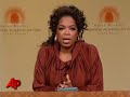 oprah winfrey has settled a defamation lawsuit filed by a headmistress she had accused of performing poorly at her south african girls school, where some students claimed they were abused, lawyers said tuesday. (march 23)
