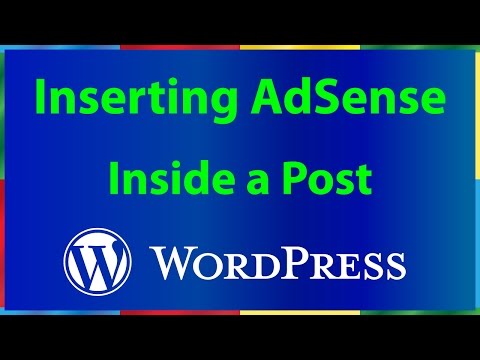 how to adsense wordpress