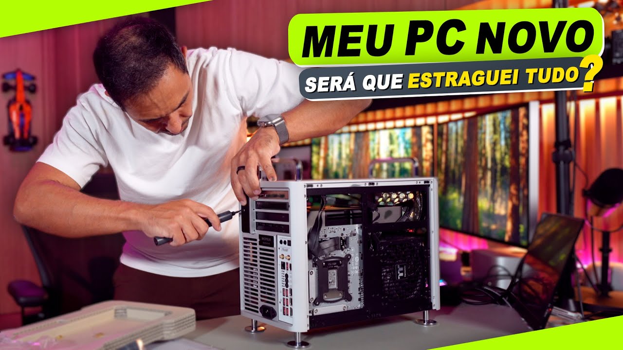 Será que vou Conseguir Fazer meu Novo PC Funcionar? #macmasi #blackmagic #geforce
