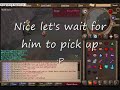 Ozzie  d pk bounty hunter low crater clan/solo vid 2