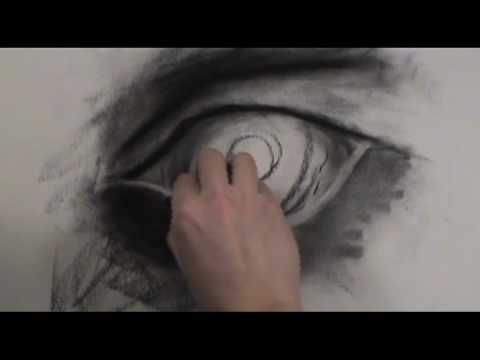 how to draw human eyes