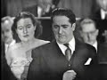 last several minutes of act ii of aida, from a march 26, 1949 tv broadcast.


