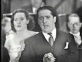 last several minutes of act ii of aida, from a march 26, 1949 tv broadcast.

