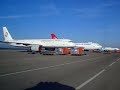 Liege airport. Tupolev Tu-204, Airbus A-300 + Boeing 737. Liege airport. Tupolev Tu-204, Airbus A-300 + Boeing 737.