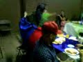 Mary Jose juntando globos