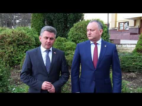 Igor Dodon a făcut bilanțul întrevederii sale cu Vadim Krasnoselski