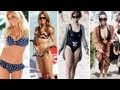 Fashion Swimwear - Rihanna, Kelly Ben Simon, Geri Halliwell, Aubrey O'Day, Kim Kardashian