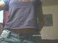 Hot girl showing off in Jeans Hot girl showing off in Jeans