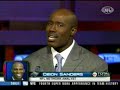 Deion Sanders HAMMERS Ladainian tomlinson