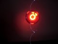 Yomega Lightbeam (in the dark) -- yo-yo demo