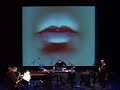 word power
for tenor-sax, keyboard, percussion, bass guitar, live audio & video manipulation (2008).
in word power, the transition between human primal sounds, spoken language and written text is analysed - in that order.
the interactive video presents spoken words in text and audio. it functions like a rapper who fuses the musical gestures of the players with the expression of the words by acting directly upon the sound of the ensemble.
the chosen words are describing conditions of key importance to human survival. towards the end of the piece, they are arranged into a sentence stressing the power of language - issuing a warning about the potential dangers that come with unlimited freedom of speech. since the assassination by a muslim extremist of the dutch film maker theo van gogh - who publicly aired highly controversial ideas about the islam - this has been a much discussed topic in the dutch media.
on a micro level, there is space for improvisation, especially in the domain of rhythm, while the random order of the spoken words delivers a different syntax with every performance.

word power was commissioned by the dutch arts council.
performed by loos: peter van bergen, tenor saxophone/ gerard bouwhuis, piano / johan faber, percussion / jan-bas bollen, bass guitar, video control.
live recording (world premiere) 15 march 2008, theater aan het spui, the hague, netherlands