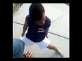 Boys doing splits