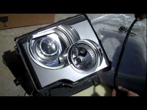 How to change Headlight Lens on 2002-2005 Range Rover L322