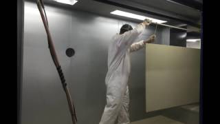 APLICACIÓN PINTURA ELECTROSTÁTICA