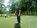 freerunner in het klooster van glane