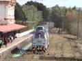 4 trains & light engine Moss Vale NSW