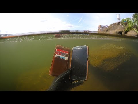 Found Phone, Wallet, Knife Underwater in River! (Scuba Diving) | DALLMYD_B�v�rkod�s. Legeslegjobbak