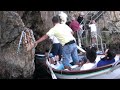青の洞窟　Blue Grotto (Grotta Azzurra) in Capri island