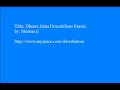 Sharmaji - Dheere Jalna (Dheere Junglist) Remix
