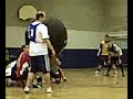 ouin bien c'est une id�e qu'on a eu que le gars sur le banc embarque sur le jeu en criant omnikin ta face et frappe le ballon... la face des joueurs et arbitre valaient 100$! lol

smart, guillaume, armel, camille et joelle du sud-ouest!
