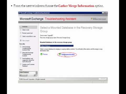 how to rebuild exchange database