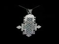 NegusJewelry.com Exquisite Ethiopian Gold Pendant