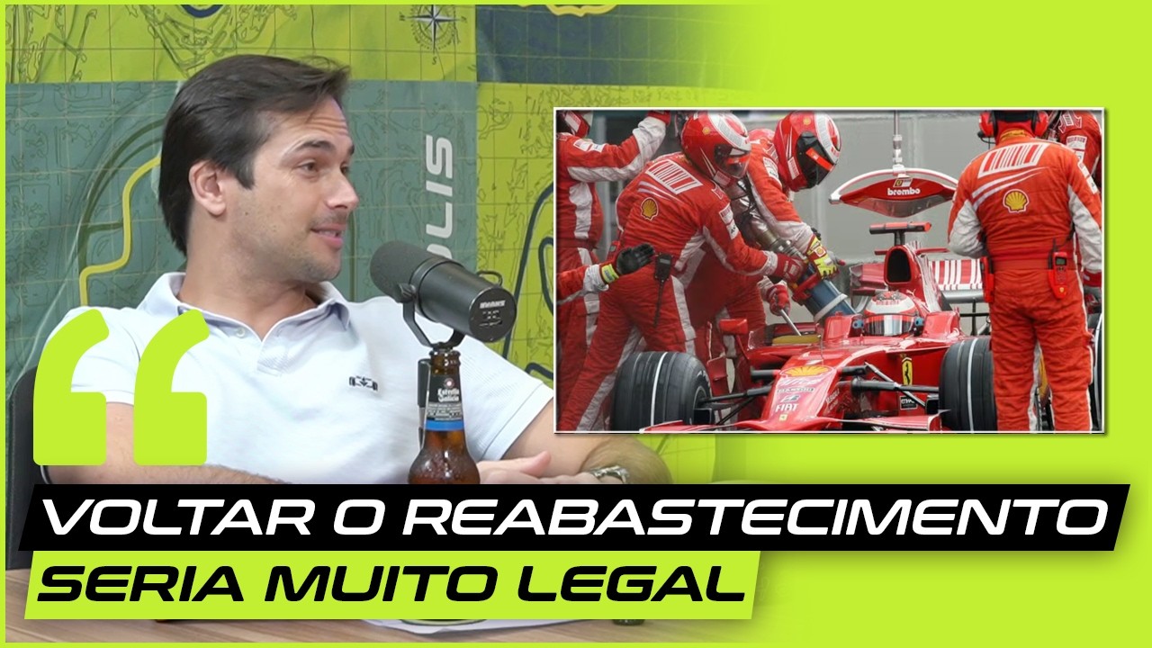 Nelsinho Piquet sugere a volta do reabastecimento para reanimar a Fórmula 1 #pelaspistas #cortes