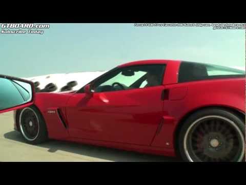 video auto Ferrari F430 vs Corvette Z06