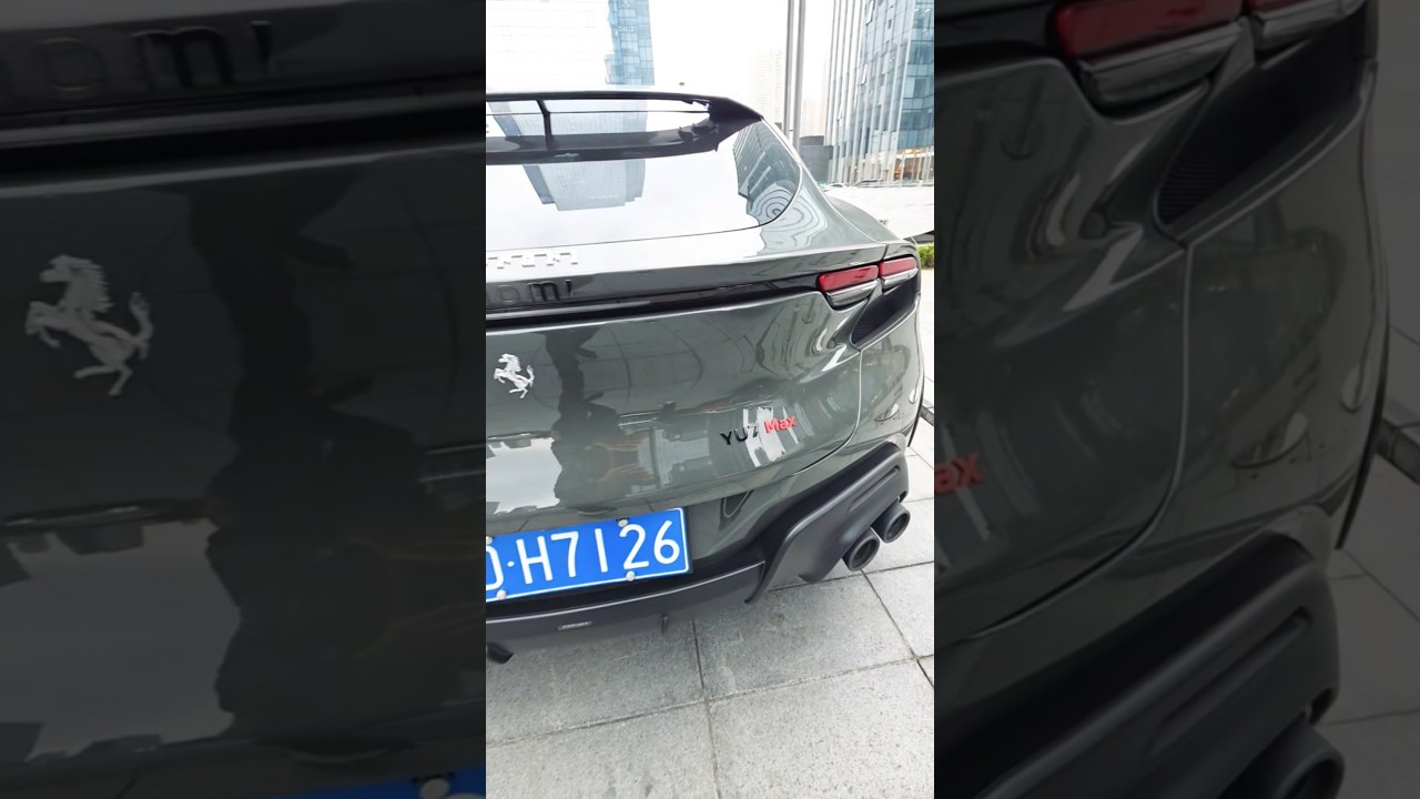 Ferrari da Xiaomi? YU7 Purosangue? Se liga no que esse chinês fez!