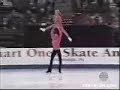 Figure ice skating fall