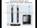 How to Soft & Hard Reset for HP iPAQ 910, 912, 914, 910c, 912c, 914c