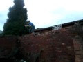 frontflip 180 of off tag house wall