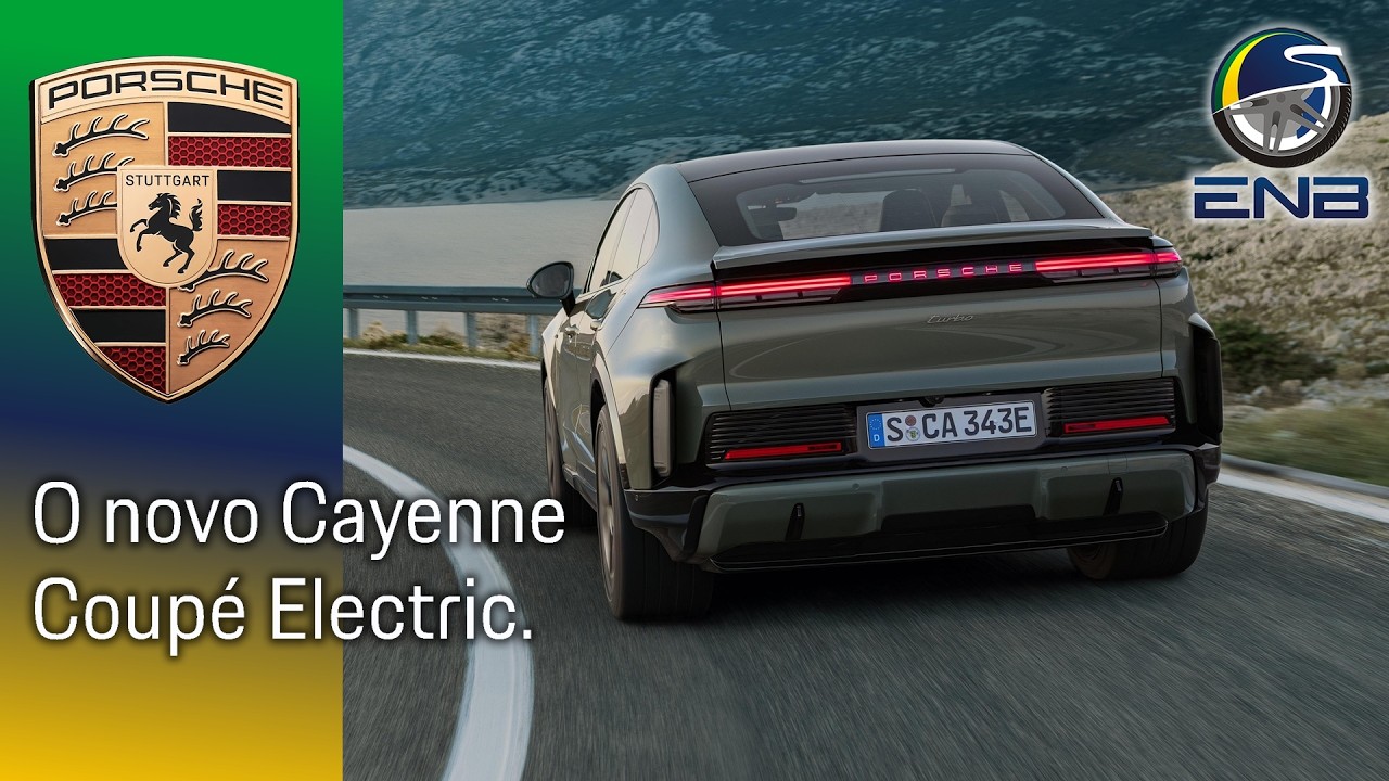 Briefing #438 - Porsche Cayenne Coupé elétrica, 0-200 km/h é mais rápido que o 918 Spyder?