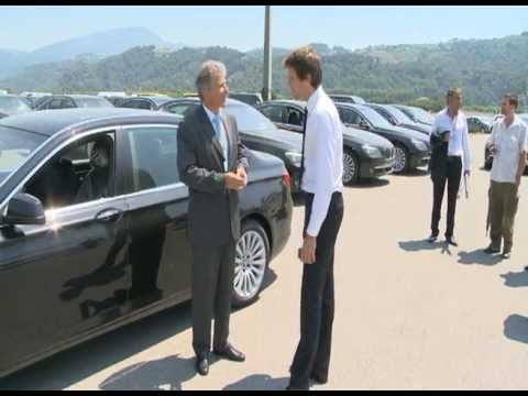 La flotte des voitures des personnalités pour le Mariage Princier de Monaco