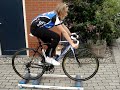 Anouk Rijff op de roller Anouk Rijff op de roller