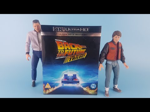 4K Back to the future UK blu ray boxset unboxing