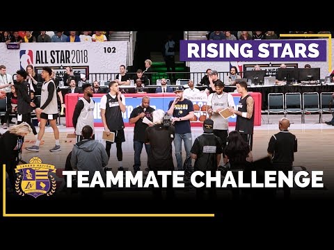 Video: NBA All-Star 2018: How Well Do You Know Your Teammate? (Lakers vs. Celtics)