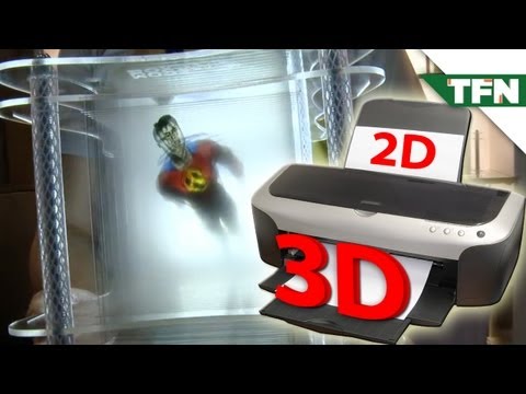 3D Printing on a 2D Printer?! - Maker Faire 2013