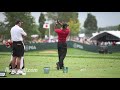 Tiger Woods Golf Swing (Side and Back) @ 2009 US PGA