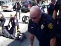 Taser of Woman Protestor in Pittsburgh Taser of Woman Protestor in Pittsburgh