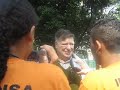 Professor Ubiratan no Encontro Carta da Terra