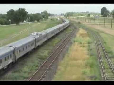 VIA's Canadian at Portage la Prairie
