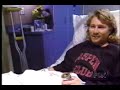 extreme mountain ski accident