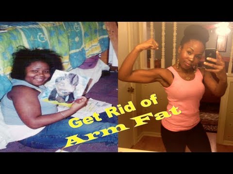 how to get rid big arms