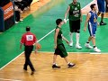Cistella passada de Ricky Rubio