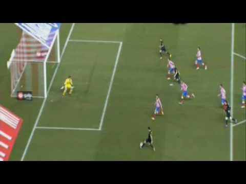 Barcelona vs Atletico Madrid 2-1 - All Goals and Full Match Highlights 26/2/2012