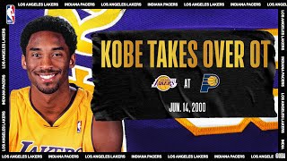 2000 #NBAFinals Game 4: Kobe's OT heroics lift LAL | Lakers @ Pacers | #NBATogetherLive #20HoopClass by NBA