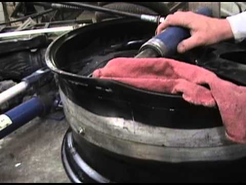 how to repair aluminum rims