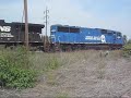 Norfolk Southern 540 - Conrail SD60I FULL THROTTLE!!! !!!!!!